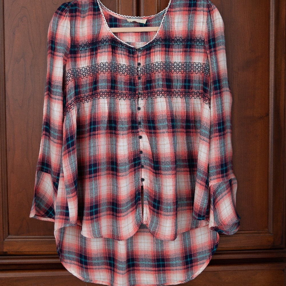 Altar'd State Blouse long sleeve